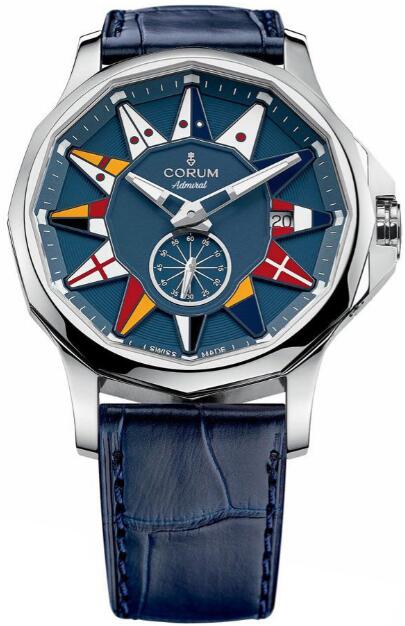 Corum 395.101.20/0F03 AB12 AB12 Admiral Legend 42mm Blue Dial Replica watch